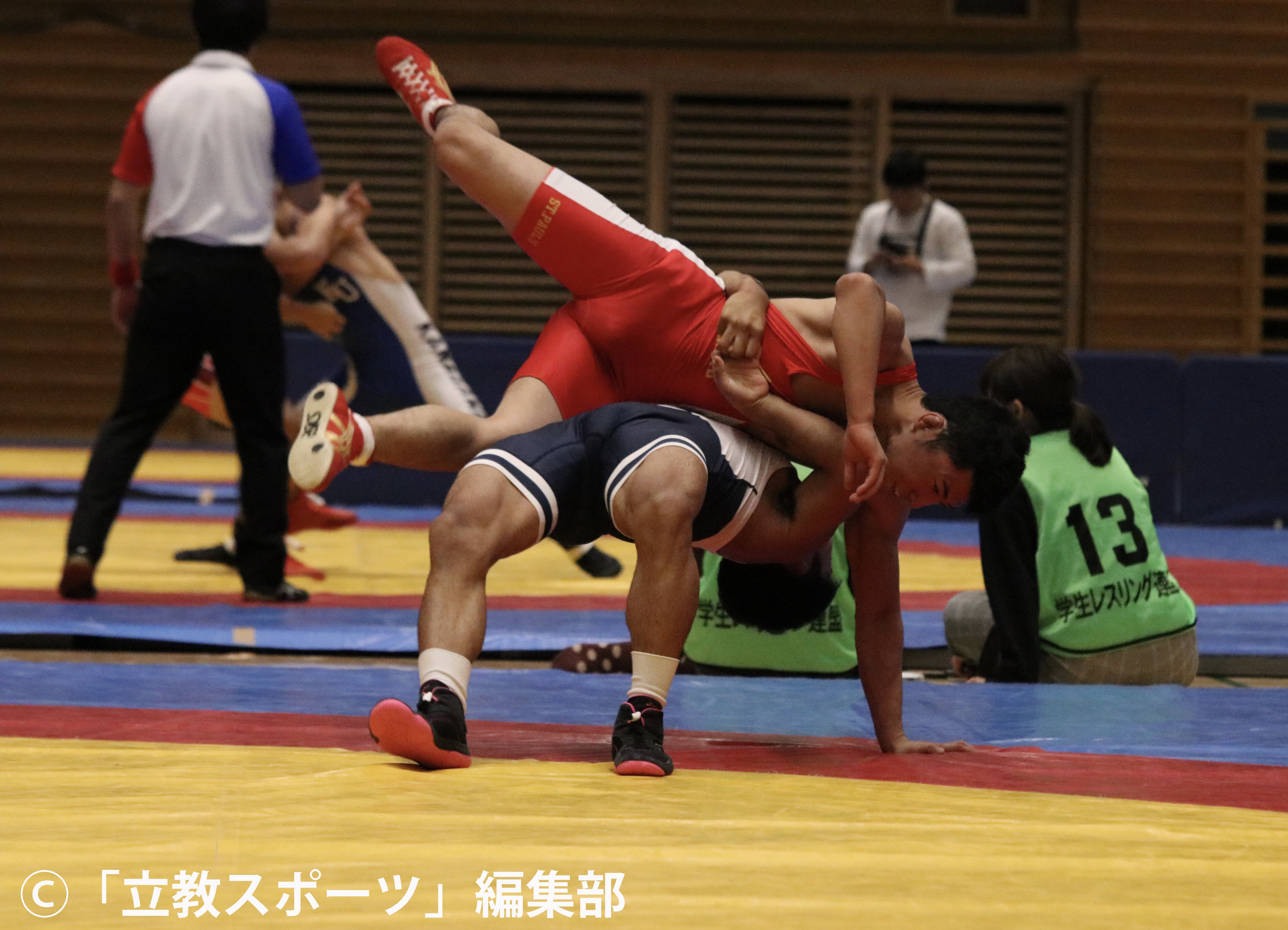 【レスリング部】不慣れのグレコに苦戦、勝ち星あげられず ...